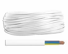 3x1,5mm 3-wire power cable - 1 meter (cut from the 100m roll)