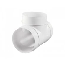 Ventilation tee with 125mm flange - for ventilation system