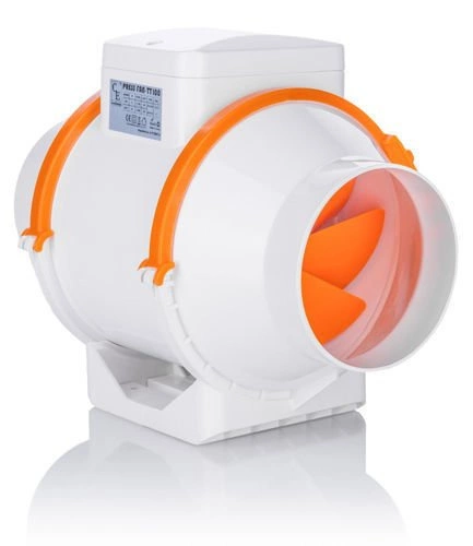 Cornwall Electronics Fan Extractor TT 100mm Dual 145-187m3/h | Silent 27-36db