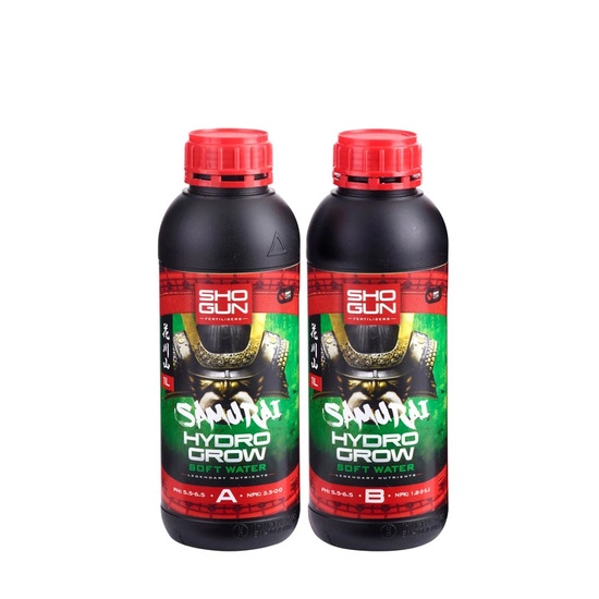 Shogun Fertilisers Samurai Hydro Grow 2x1L Soft Water (A&B)