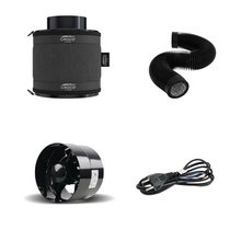 Axial Turbo 125mm Croco Filter Set 160-240m3/h