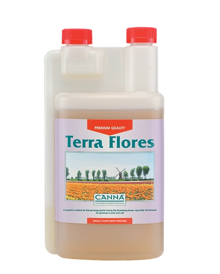 Canna Terra Flores Fertilizer 1L - base nutrient for bloom phase