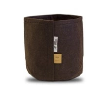 Growbag Root Pouch fabric pot 15x19cm 3,8L brown