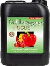 Growth Technology Chilli & Pepper Focus 5L - nutrient for chilli peppers