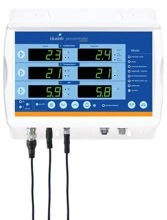 Bluelab Pro Controller Base V2 - monitor that controls nutrient pH and temperature in cultivation