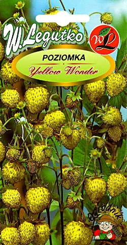 Wild Strawberry seeds Yellow Wonder 0,1g