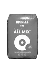 BioBizz soil All-Mix 50L - a mixture of soil, compost, worm humus and perlite (All mix)