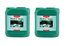 Fertilizer Canna Hydro Vega 2x10L Hard Water - growth hydroponics fertilizer
