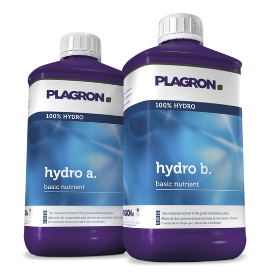 Plagron Hydro A & B 1L - Grow & Bloom Plant Nutrients for Hydroponics