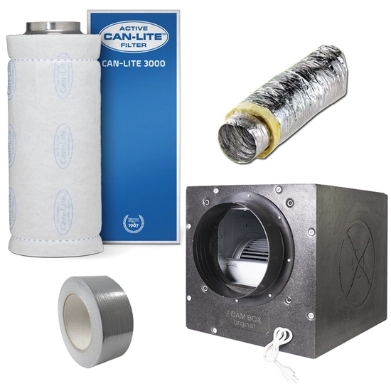 Ventilation set 250mm FoamBox Can Lite 2500m3/h 