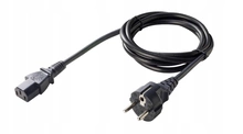 Power cord for power supply / lamp THICK 1.4m 3x1mm