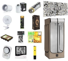 Growbox set Grow The Jungle The Jackson LITE 250W Lampa LED Grow Dimmable SMD +  tent white 70x70x170