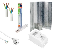 LIGHTING KIT HPS Osram PlantaStar 600W power supply reflector