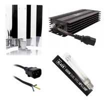 Complete hps set 600W - Lumii Black 600W Electronic Power Supply + Lumii Black 600W + Reflector + Cables