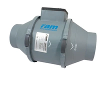 Mixed-Flow RAM fan 100mm two-speed 199m3/h 100mm