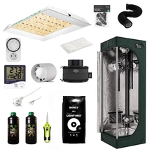 Growbox Set Mars Hydro TS 600 100W LED Lamp RoyalRoom® 40x40x120