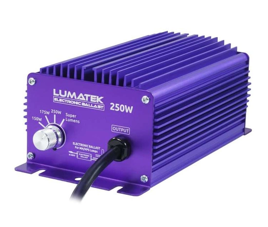 Lumatek 250W HPS electronic power supply 4-stage adjustment
