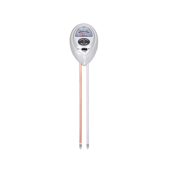 Esschert Design Soil 3-in-1 Meter – measure moisture, pH, and light intensity 