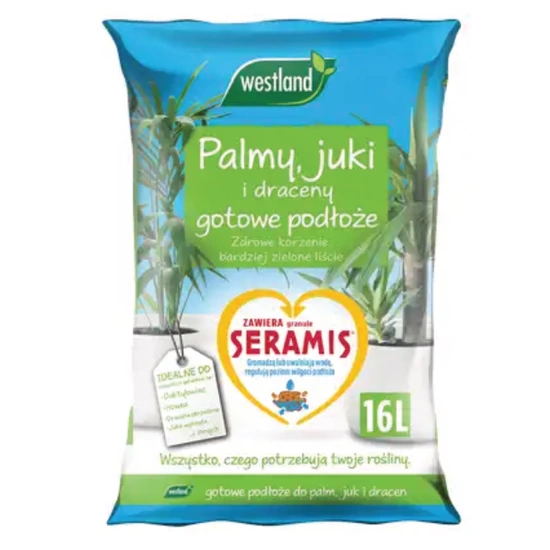Westland Palm, Yucca and Dracaena Soil Substrate 16L with Seramis