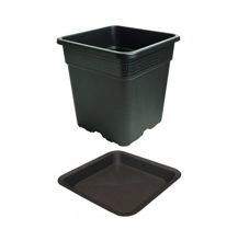 Square pot 18 L 30.5x30.5x31 cm stand