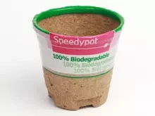 Peat pots Jiffy SpeedyPot for seedlings - 1pc, 10x9 cm