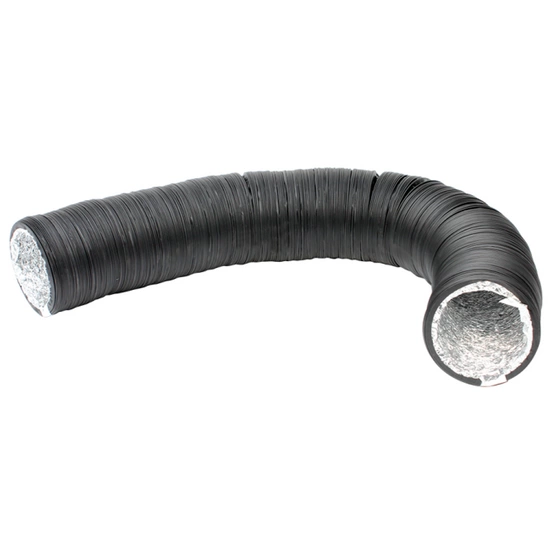 Light-imperving ventilation duct black 315mm 10m